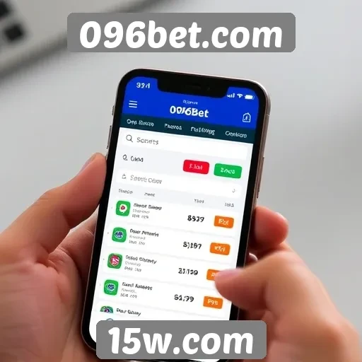 Experiência do usuário em dispositivos móveis no 096bet.com